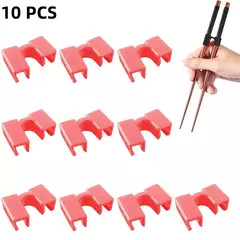 Durável Dobradiça Conector Chopsticks, Pequeno, Fácil Uso, Chopstick Trainer, Portátil, Reutilizável, Ajudante, Japonês, Assistente de Treinamento, 8 Pcs, 10Pcs - Wolf Magazine