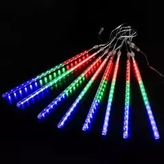 Impermeável LED Meteor Shower Rain Lights, Falling Raindrop, Fairy String Light para o Natal, Holiday Party, Patio Decor, 30 cm, 50cm - comprar online