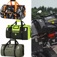 Universal impermeável motocicleta cauda sacos, assento traseiro, ciclismo, acampamento, viagens, moto, scooter, pacote de bagagem do esporte, 66L, 40L - loja online