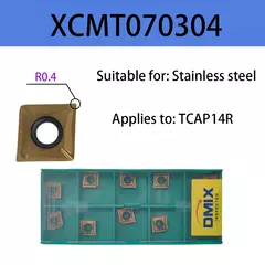 Imagem do DMIX série TCAP/SF para inserção de broca XCMT/QCMT perfuração torneamento chato e outras brocas multifuncionais integradas multiuso