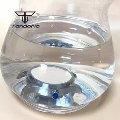 Relógios piloto de mergulho automático Tandorio para homens, vidro safira, mostrador luminoso verde, pulseira de couro, coroa de parafuso, NH35A, 20Bar, 39mm - loja online