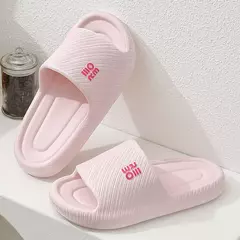 Slides planos antiderrapantes para homens e mulheres, chinelos casuais femininos, chinelos internos para casa, sandálias femininas de verão, moda feminina, seabeach fino e fino