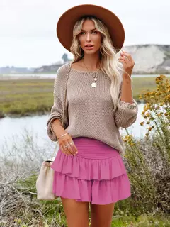 Mini-saia linha A feminina, cintura baixa, fina, monocromática, que combina tudo, casual, doce, sexy, streetwear de moda feminina, verão, Y2K