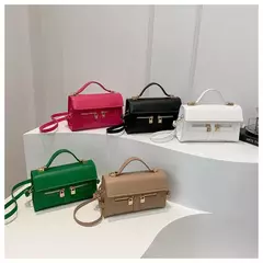 Bolsa mensageiro de ombro retrô versátil para mulheres, nicho, alta qualidade, portátil, pequena, quadrada, além de fronteiras, verão, nova, 2022 - loja online