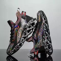 Tênis Respirável Masculino, Tênis Casual Masculino, Sapatilhas de Luxo, Sapatilhas, Corrida, Tênis, Moda, Mocassins - loja online