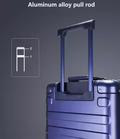 Mala De Carrinho De Alumínio Completo, Mala Anti-Roubo, De Grande Capacidade, Durável TSA Bloqueio, Conjunto De Bagagem De Viagem Para O Exterior - loja online