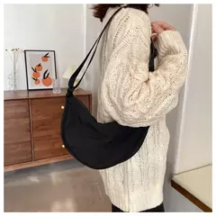 Bolsa Crossbody de Nylon Hobos para Mulheres, Bolsas de Ombro Casual Designer, Bolsa de Grande Capacidade Lady Travel Shopper, Bolsas Femininas, 2024 - comprar online