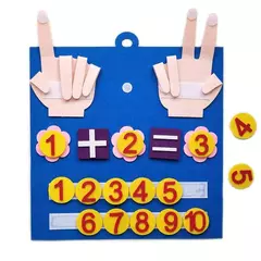 Montessori Toys for Kids, Finger Numbers, Math Toy, Children Counting, Early Learning, Brinquedos Educativos, Toddlers, Intelligence Game - loja online