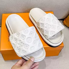 Sandálias antiderrapantes Flip Flop para mulheres, sola grossa, casual, novo es - comprar online