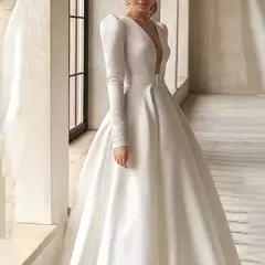 Imagem do Vestido Emagrecedor com Superfície de Seda, Altura Mostrando, Vestido Elegante, Transfronteiriço, Europeu e Americano, Estilo Socialite, Novo, Primavera e Verão, 2024