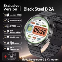 Huawei Sports Smartwatch impermeável para homens, 1.85 "tela AMOLED, bússola GPS NFC, chamada Bluetooth, novo Smartwatch, 2022 - Wolf Magazine
