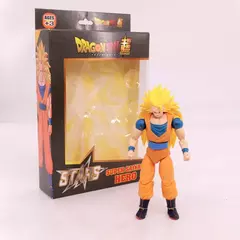 Imagem do Dragon Ball SHF Goku Vegeta Figura de ação Super Saiyan Gogeta Dbz Estatueta Coleção de PVC Modelo Brinquedos para Crianças Presentes