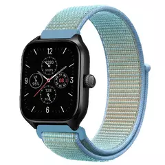 Correia de nylon para Samsung Galaxy Watch 6, 5, 4, 3, 40mm, 44mm, 5 Pro, Huawei Watch GT3-2, Amazfit GTS, GTR Correa, 20mm, 22mm