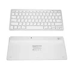 Imagem do Ultra-slim teclado sem fio bk3001, 78 chaves, adequado para ar, ipad, mini, mac, computador, pc, macbook e ibook, novo