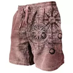 Royal Knight-Shorts de praia com secagem rápida masculina, calça casual masculina de musculação, verão street jogger, ginásio cintura baixa sexy sunga - Wolf Magazine