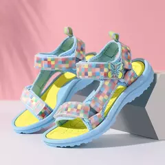 Sandálias de pérolas antiderrapantes para bebês, sapatos macios para criança, sapatos de dança princesa fofos para crianças, verão - loja online