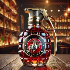 Decoração de casa, enfeites de artesanato em vidro; granadas, lobos, formas de carros, vários recipientes de líquidos - Wolf Magazine