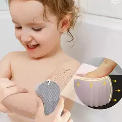 O purificador exfoliating do corpo, esponja macia, escova do chuveiro, removedor da pele, banho, esfrega, 1PC - comprar online