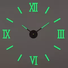 Grande Espelho Acrílico Adesivos Relógio De Parede, 3D DIY Relógios De Quartzo, Design Moderno, Relógios De Moda, Sala De Estar, Home Decor, Horloge, 2023 - comprar online