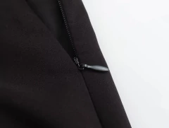 TRAF-Mini Saia de Cintura Alta Feminina, Saia Arco Elegante, Streetwear Luxo, Saias Designer, Primavera, Verão, Nova - Wolf Magazine