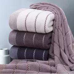 Conjunto de toalha de praia de banho verde bambu para adultos, rosto, mão, esporte, banheiro, 35cm x 75cm x 2pcs, 70cm x 140cm, 1 conjunto, conjunto de 3 - loja online