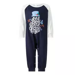 Imagem do Pijama, tops e calças de Natal, conjuntos de pijamas natalinos, macacão recém-nascido bebê menino e menina, roupas infantis e adultas