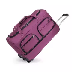 Bolsa de viagem de grande capacidade, tecido oxford, dobrável, repelente de água, resistente ao desgaste, bolsa de bagagem expansível, bolsa de negócios - comprar online