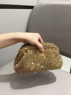 Imagem do Strass Clutch Purse para mulheres, Handle Bag, Shoulder Bag, Evening Bag, Banquet Bag, Designer de luxo