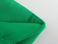 TRAF-Calças lápis cintura alta com costura para mulheres, calças no tornozelo, moda escritório, streetwear outono, 2023