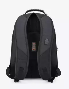 Durável Swiss Multifuncional Laptop Mochila, Resistente À Água Saco De Viagem, Faculdade Bookbag, Porta De Carregamento USB, 17";;VERDADEIRO;;"15 inch General - comprar online