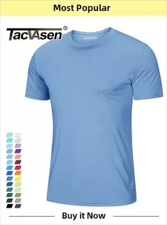 Imagem do TACVASEN-Homens à Prova de UV Hoodie Manga Longa, Proteção Solar Camisetas, Respirável, Leve, Secagem Rápida, Casual Camisetas Masculinas