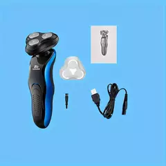 1pc multifuncional quatro em um barbeador elétrico 4 barbear lavável barbear homem carregável barbear USB carregável. na internet
