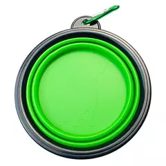 Imagem do Tigelas dobráveis para cães, tigelas portáteis para viagem, expansíveis para cães e gatos, tigela de água, prato de alimentação de alimentos, tigela de silicone para animais de estimação 350/1000ml
