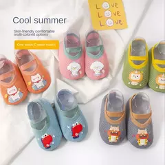Meias internas quentes antiderrapantes para crianças, sapatos de bebê, meninos e meninas, parque de diversões, jardim de infância, bebê - loja online