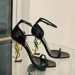 Elegante e bonito salto alto para mulheres, sexy e nobre sandálias, nova moda, verão - comprar online