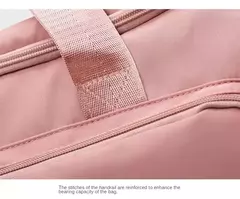 Weekender Overnight Duffle Bags com compartimento de sapato para mulheres, Carry On Travel Bag, Saco de ginástica de grande capacidade na internet