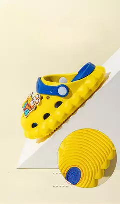 Sandálias Respiráveis Antiderrapantes para Crianças, Sapatos de Bebê, Buraco, Meninos e Meninas, Interior, Sola Macia, Jardim, Infantil, Verão - loja online