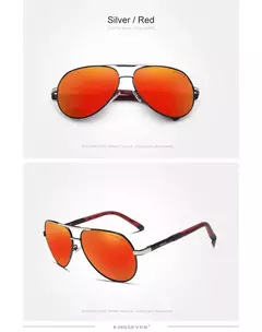 KINGSEVEN-Alumínio Retro Óculos Funcionais para Mulheres e Homens, Fashing Óculos, Pilot Eyewear, Acessório de Luxo, Alta Qualidade, Novo - comprar online
