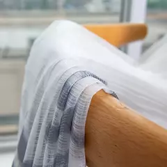 Imagem do Tule Floral em Cortinas Puras, Tratamento Janela, Painel Persianas, Sala de estar, Quarto, Cozinha, Sombra, Roxo, Peônia