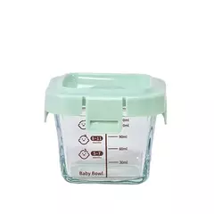 Imagem do Caixa de armazenamento de alimentos de vidro para pequeninos, Baby Cup, Safe Microwave Safe, Frozen, 170ml
