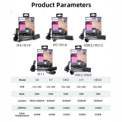 Philips Ultinon Rally 3551 LED H4 H7 H11 HB3/4 H18 H19 HIR2 Farol de carro 6500K Branco Potência máxima 100W Lumen máximo 9000lm Lâmpada LED - loja online