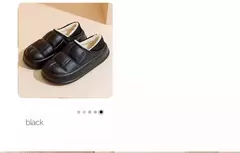 Chinelos de algodão impermeáveis para casais, sapatos de confinamento de pelúcia interior, bolsas femininas e chinelos domésticos, outono e inverno - loja online