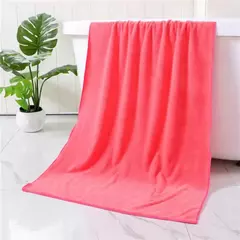 Toalha de Microfibra Macia, Lavagem De Banho, Limpeza, Ferramentas De Banho De Natação, Cabelo Seco, Absorvente De Água, Coral Velvet Dupla Face, 2024 - Wolf Magazine