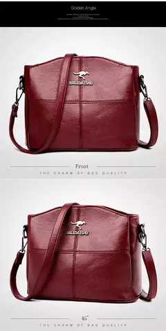 Pequena bolsa de couro PU para mulheres, bolsa crossbody, mensageiro, bolsa com zíper, bolsa de viagem feminina, moda verão, nova chegada - comprar online