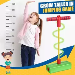 Sapo Jumping Sports Toy para Crianças, Crescer Mais Alto, Equilíbrio, Indoor e Outdoor, Equipamentos de Exercício, Saltando Som, Fitness, Meninos e Meninas - loja online