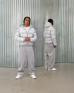 Europeu americano harajuku hip-hop retro cinza oversized zíper casaco masculino retro casual rua y2k preto moda solta jaqueta feminina - comprar online