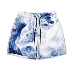Calções de Ginásio Y2K para Homens e Mulheres, Angel Cross Impressão 3D, Casual Sports, Malha, Secagem Rápida, Respirável, Basquetebol, Verão, Unissex - loja online
