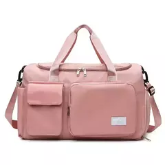 Weekender Overnight Duffle Bags com compartimento de sapato para mulheres, Carry On Travel Bag, Saco de ginástica de grande capacidade - Wolf Magazine