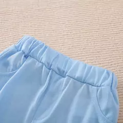 Macacão e calça de dinossauro bonito do recém-nascido, confortável, manga curta, triângulo, roupas de menino e menina, 2 peças, verão - loja online