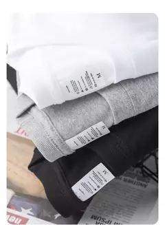 2 pçs cor sólida camiseta 100% algodão masculino feminino branco o-pescoço solto de manga curta modelos básicos all-match t-shirts casal topos preto - comprar online
